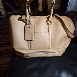 Sole Society Tan Travel Bag